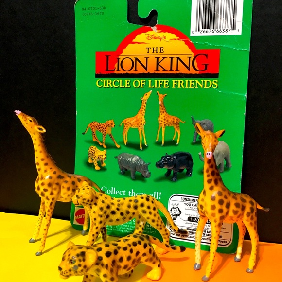 DISNEY’S THE LION KING 90s CIRCLE OF LIFE FRIENDS - Picture 5 of 9